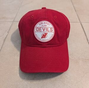 NJ Devils New Era adjustable hat